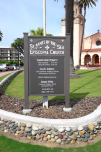 San Diego monument sign