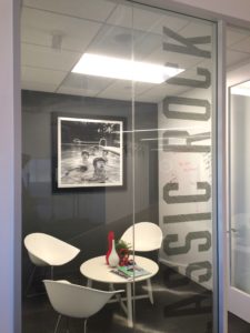 San Diego office design window graphics