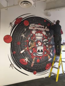 san diego office mural