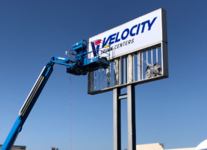 pole sign removal san diego