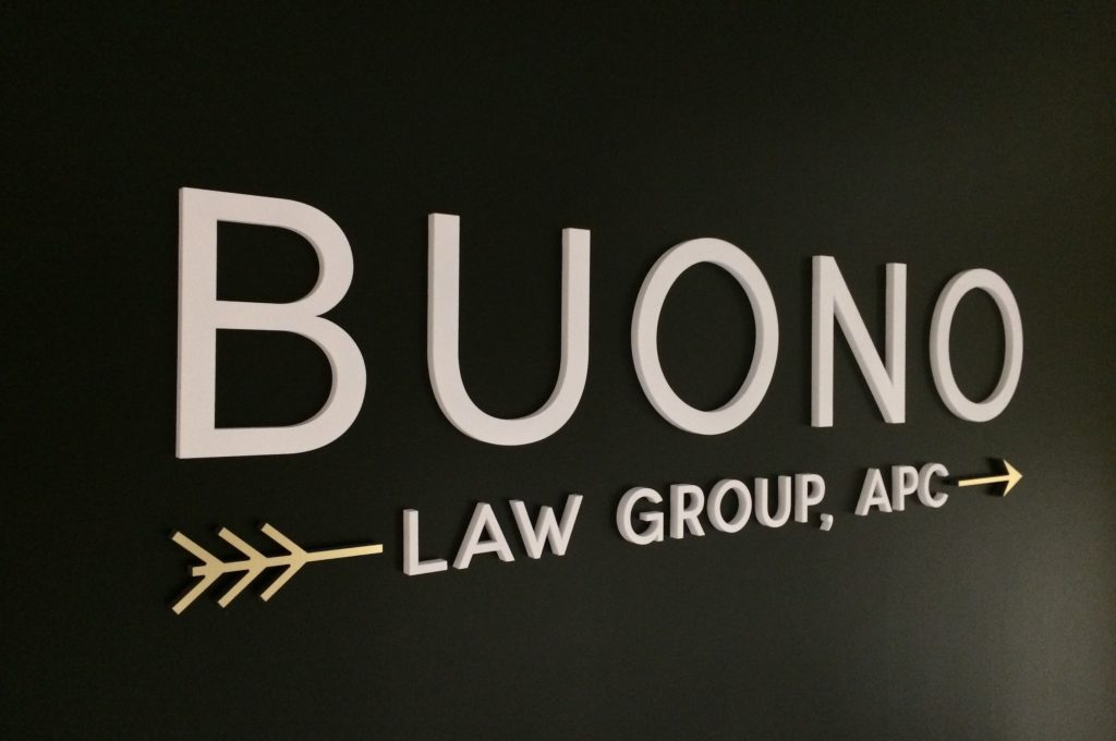 attorney lobby signs