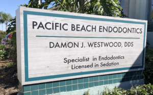 monument sign in Pacific Beach, ca